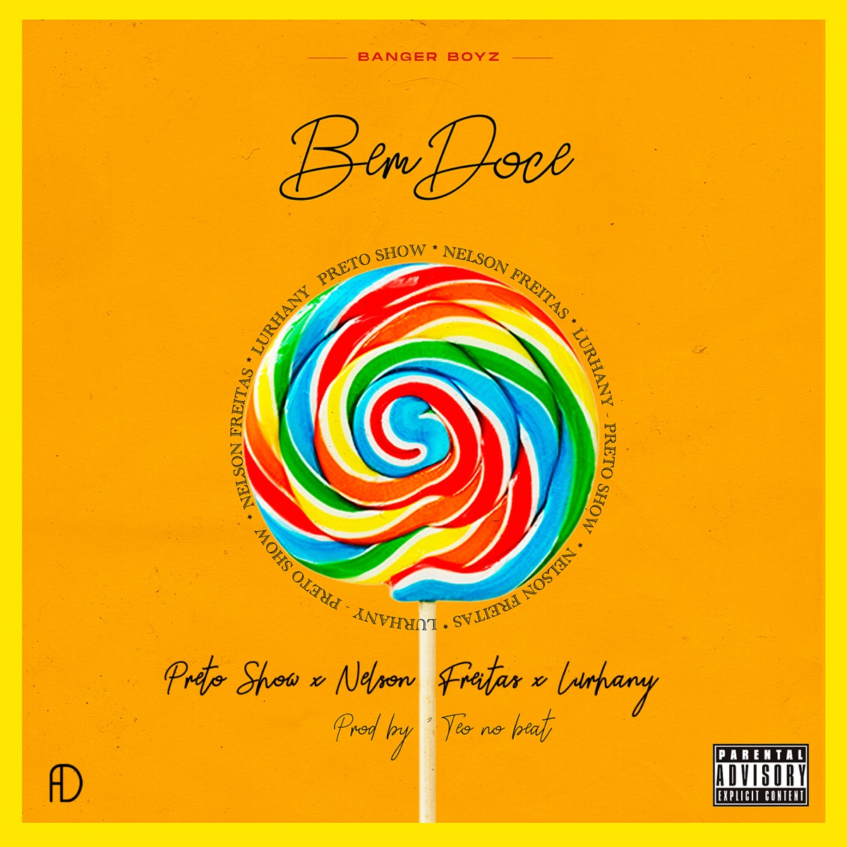 Bem Doce - Single by Preto Show, Nelson Freitas & Lurhany album cover