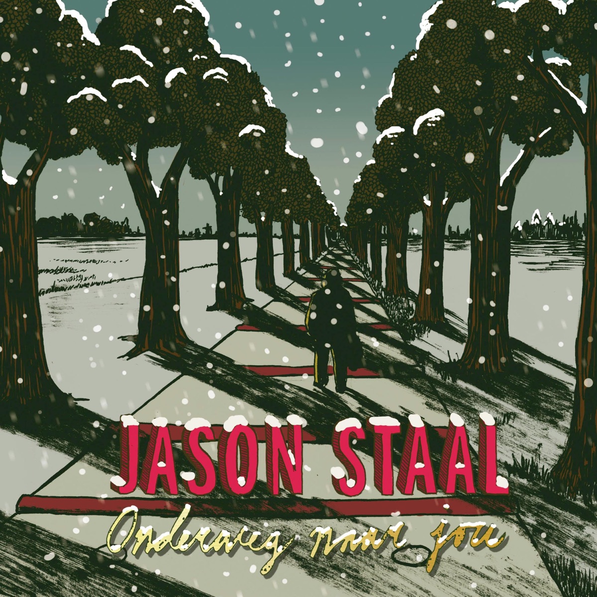 Onderweg Naar Jou - Single by Jason Staal album cover