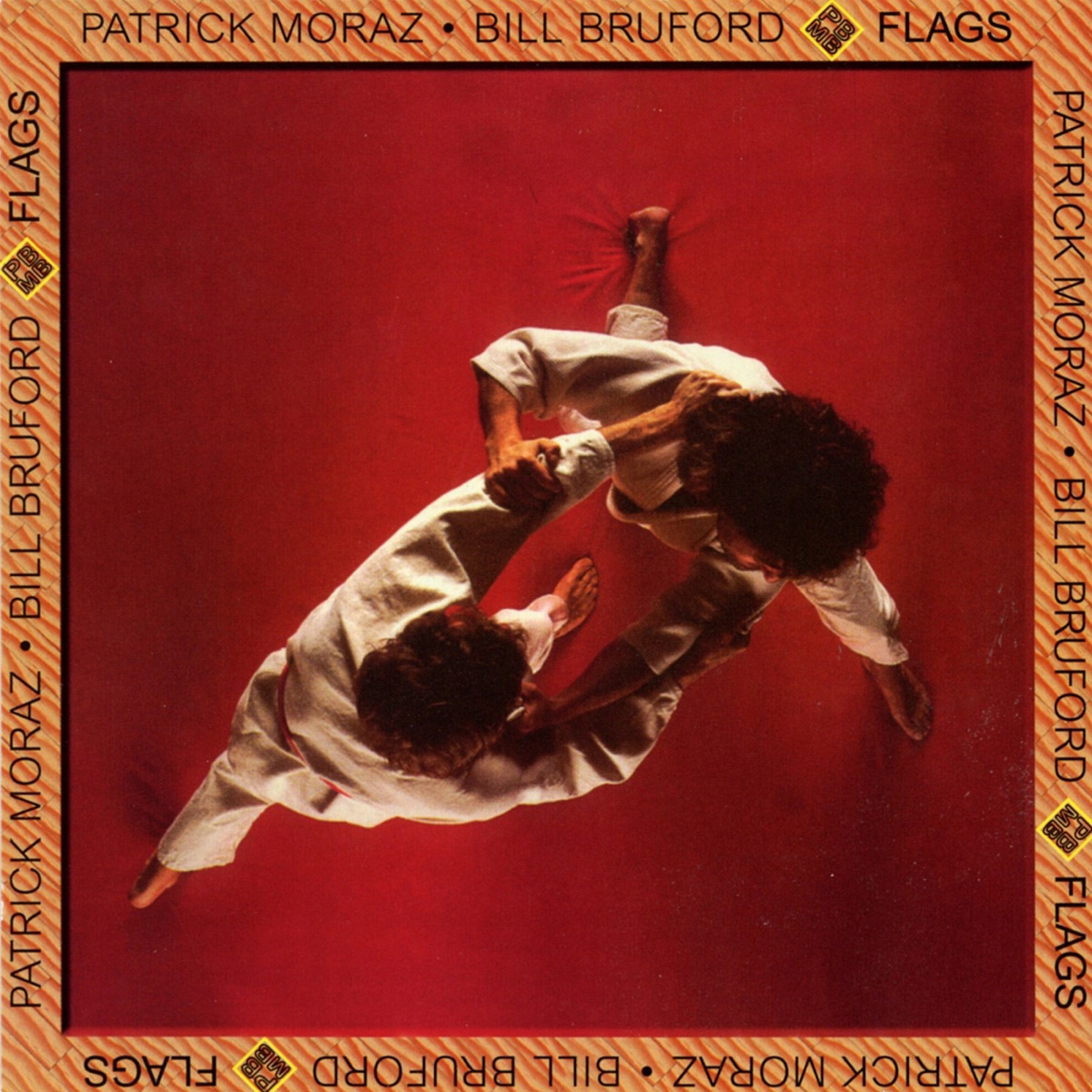 Flags by Patrick Moraz & Bill Bruford album cover