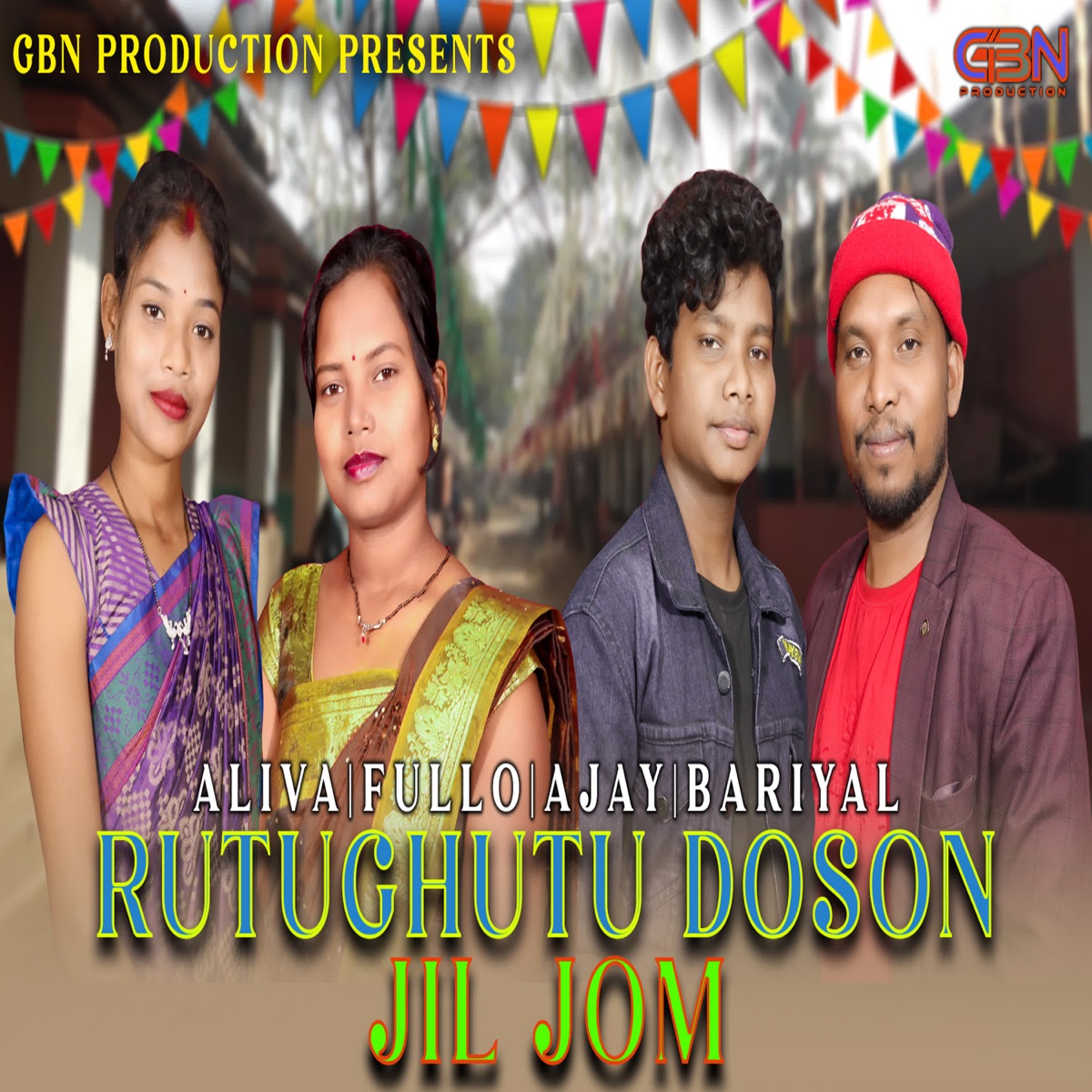 Rutughutu Doson Jil Jom - Single by Aliva, Fullo, Ajay & Bariyal album cover