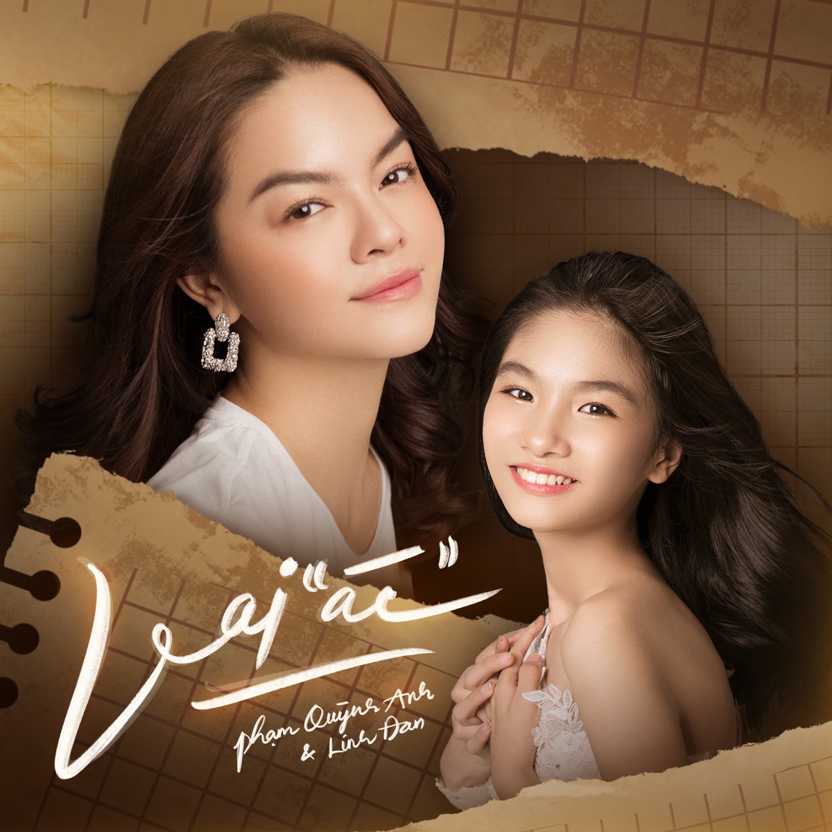 Vai "Ác" - Single by Phạm Quỳnh Anh & Linh Đan album cover