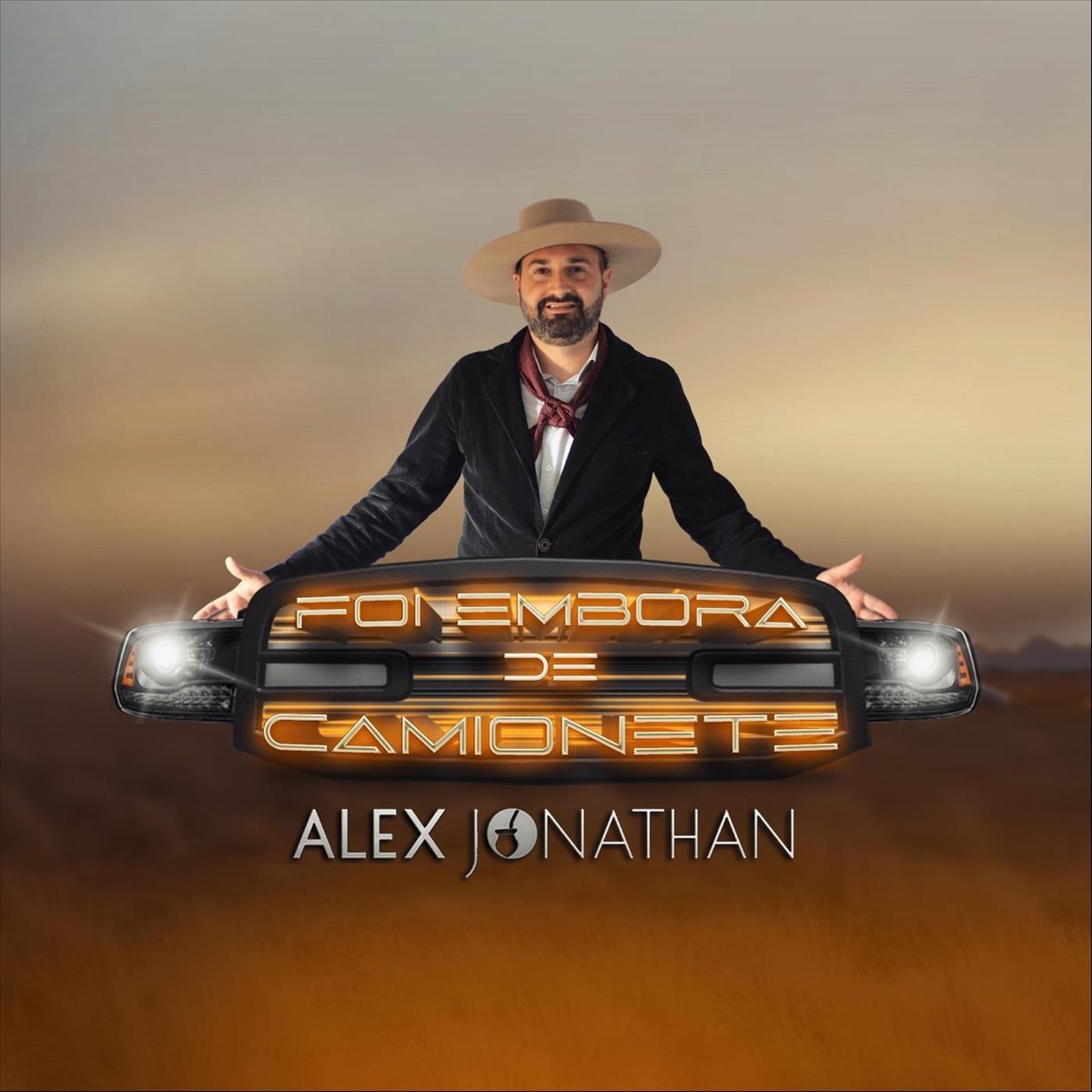 Foi Embora de Camionete - Single by Alex Jonathan album cover