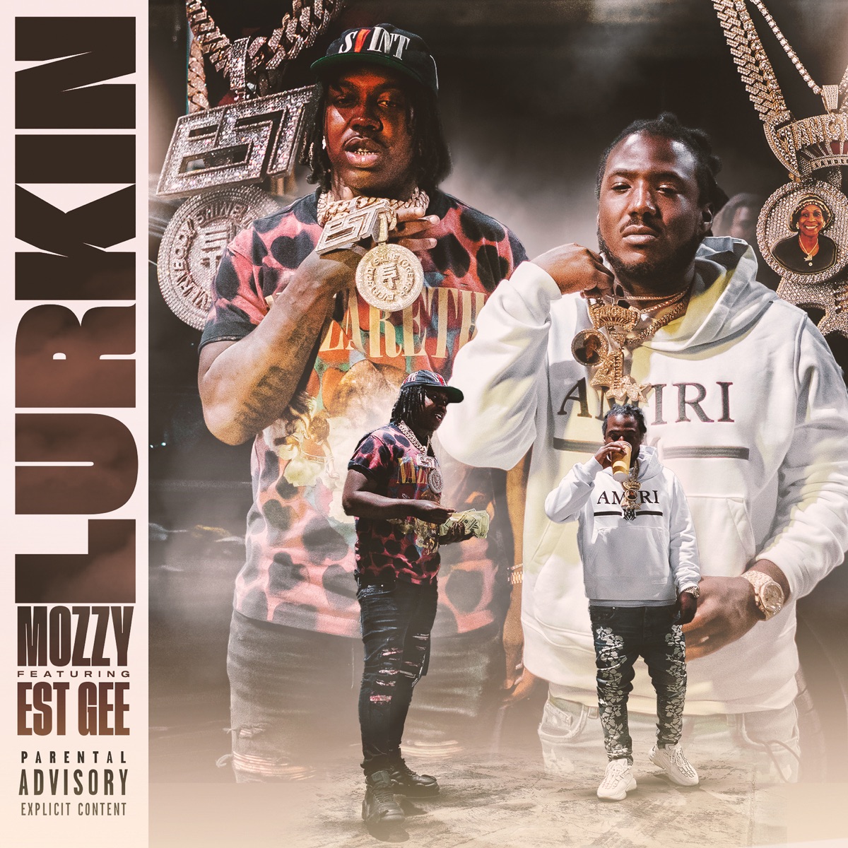 Lurkin (feat. EST Gee) - Single by Mozzy album cover artwork