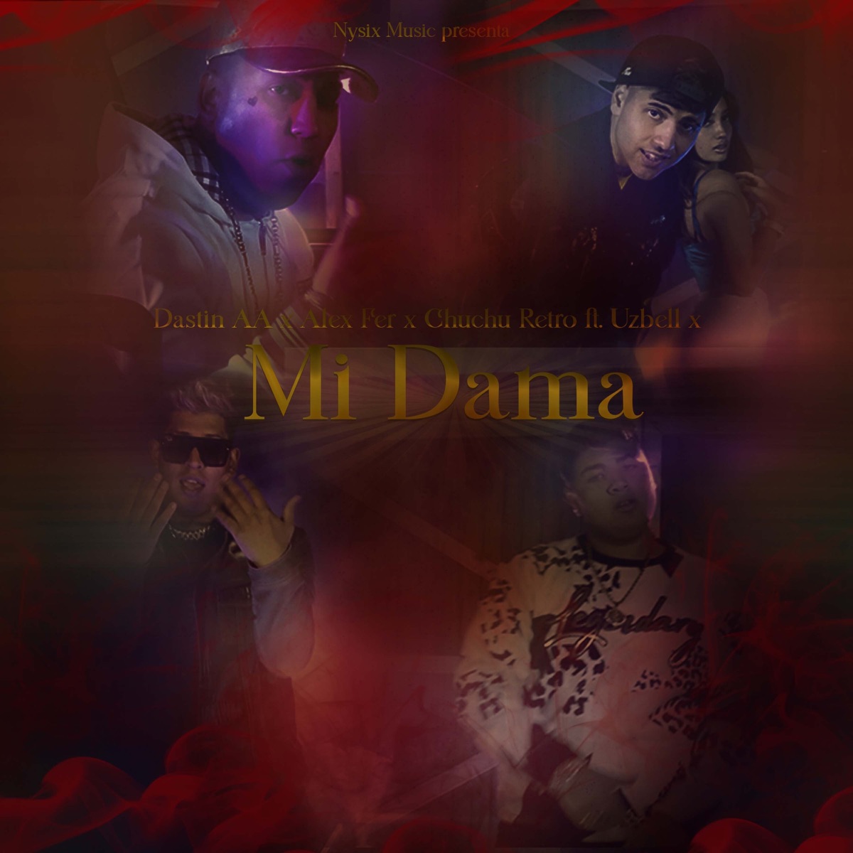Mi Dama (feat. Uzbell) - Single by Dastin AA, Alex Fer & Chuchu Retro album cover