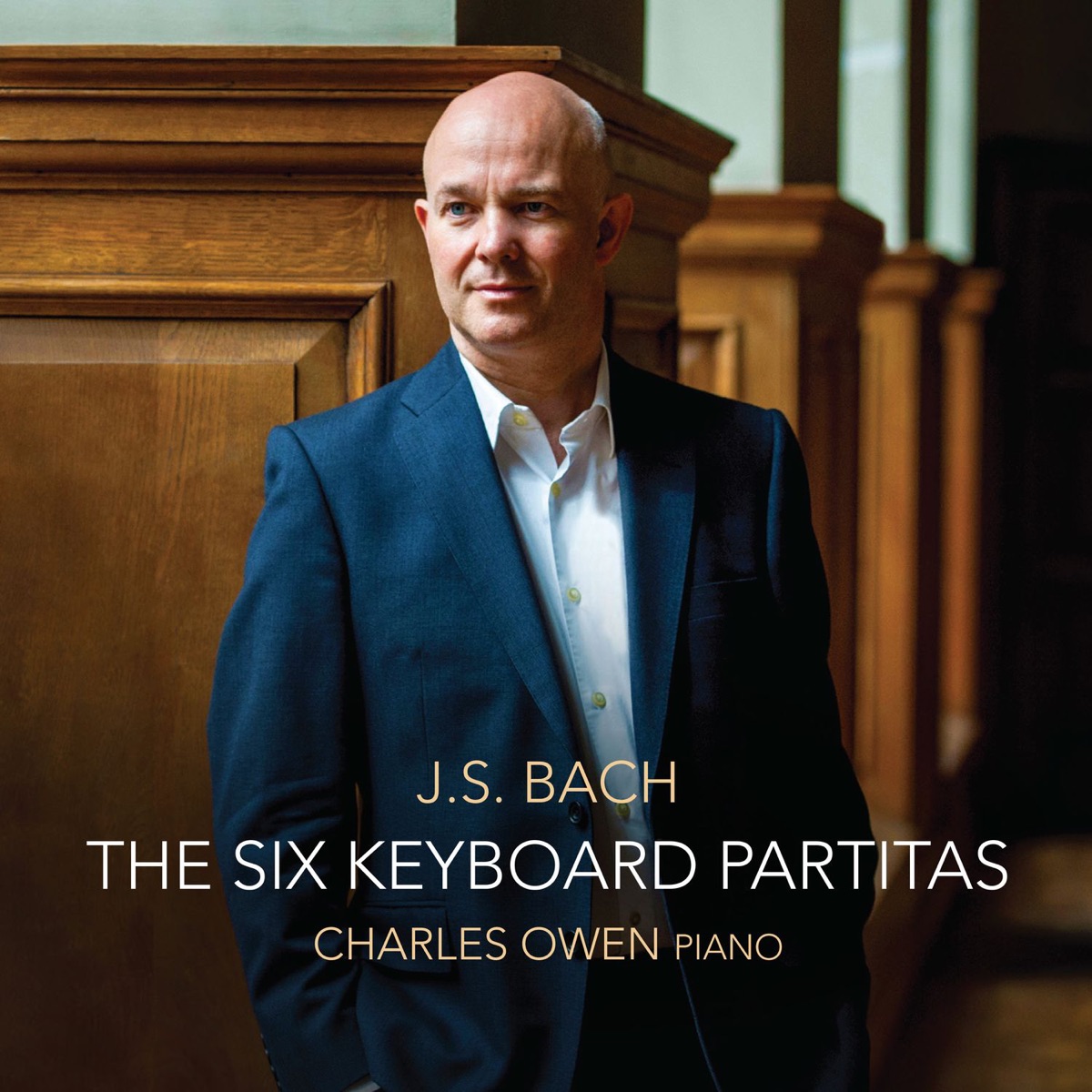 J.S. Bach: The Six Keyboard Partitas by Charles Owen album cover