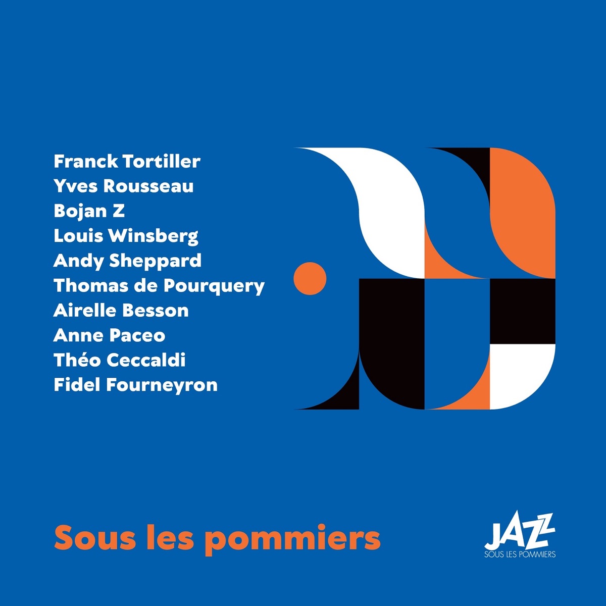 Sous les pommiers by Airelle Besson, Franck Tortiller, Théo Ceccaldi & Bojan Z album cover