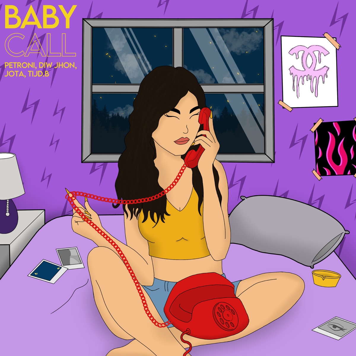 Baby Call - Single by Slime On Gang, Jukv, Petroni, Diw Jhon, Real Jotta & TIJD.B album cover