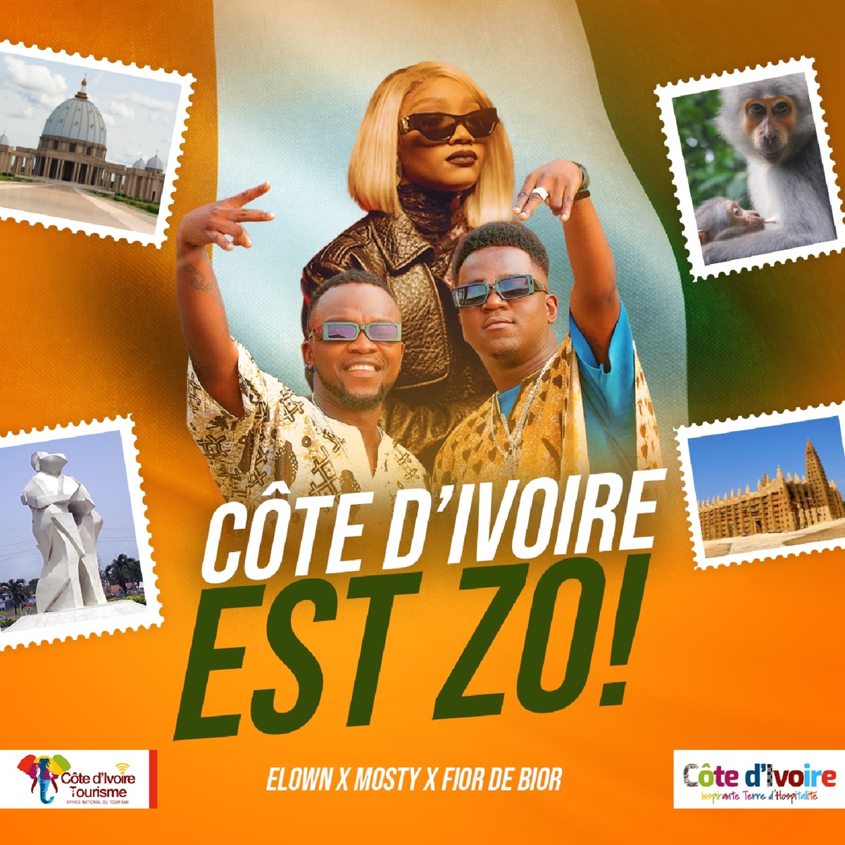 Côte d'Ivoire est zo ! - Single by Elown, Fior 2 Bior & Mosty album cover
