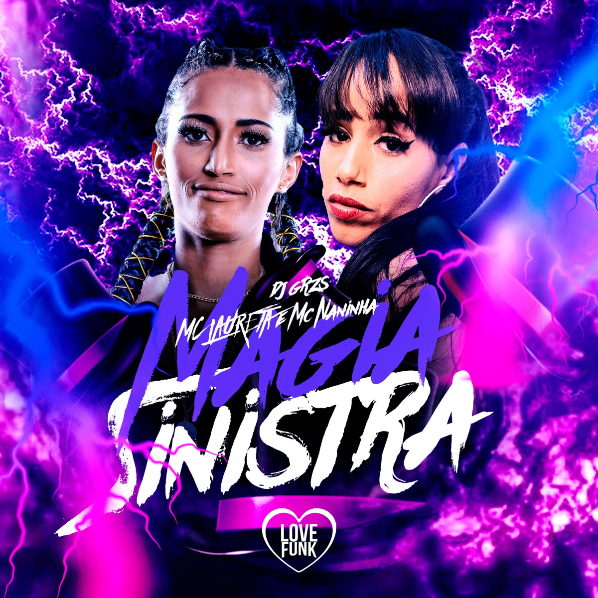 Magia Sinistra - Single by Mc Laureta, DJ GRZS & MC NANINHA album cover