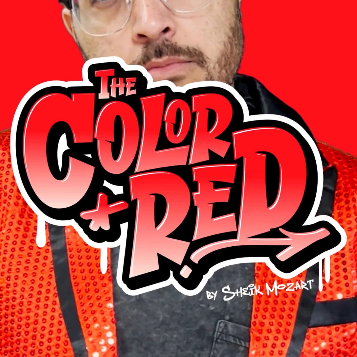 The Color Red - Single by Sheik Mozart album cover
