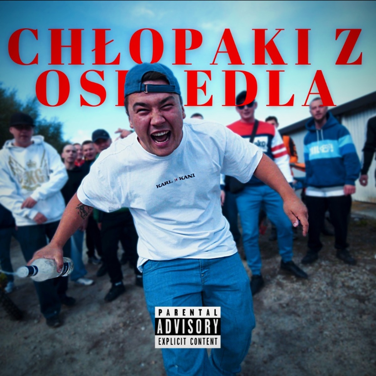 CHŁOPAKI Z OSIEDLA (feat. Luta, Ted, Koral Hjt, Majki Dwa Asy, esel, Pysku, SJ, Kiniu, Urban, Kapa & Wiktor) - Single by Nycz album cover