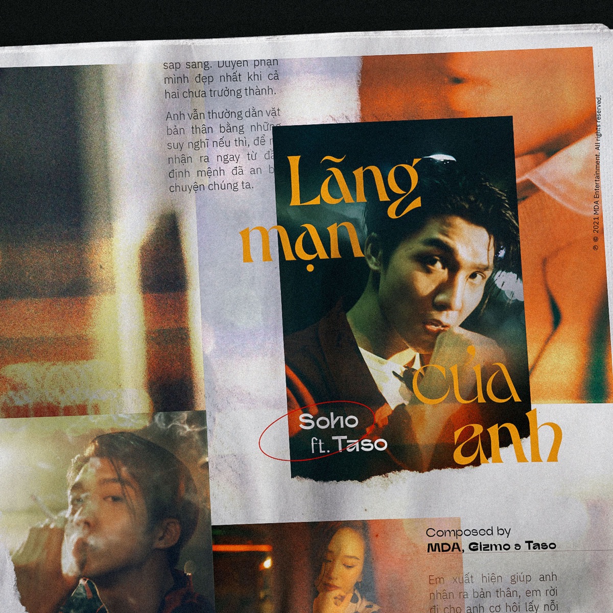 Lãng Mạn Của Anh - Single by Soho album cover