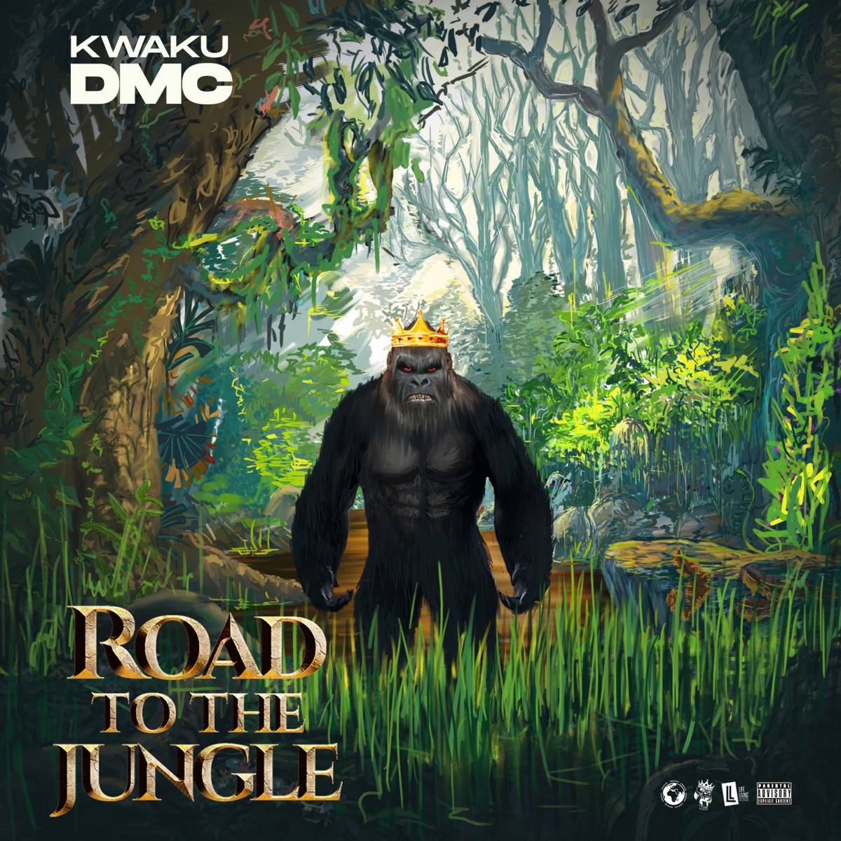 Road To the Jungle by Kwaku DMC album cover