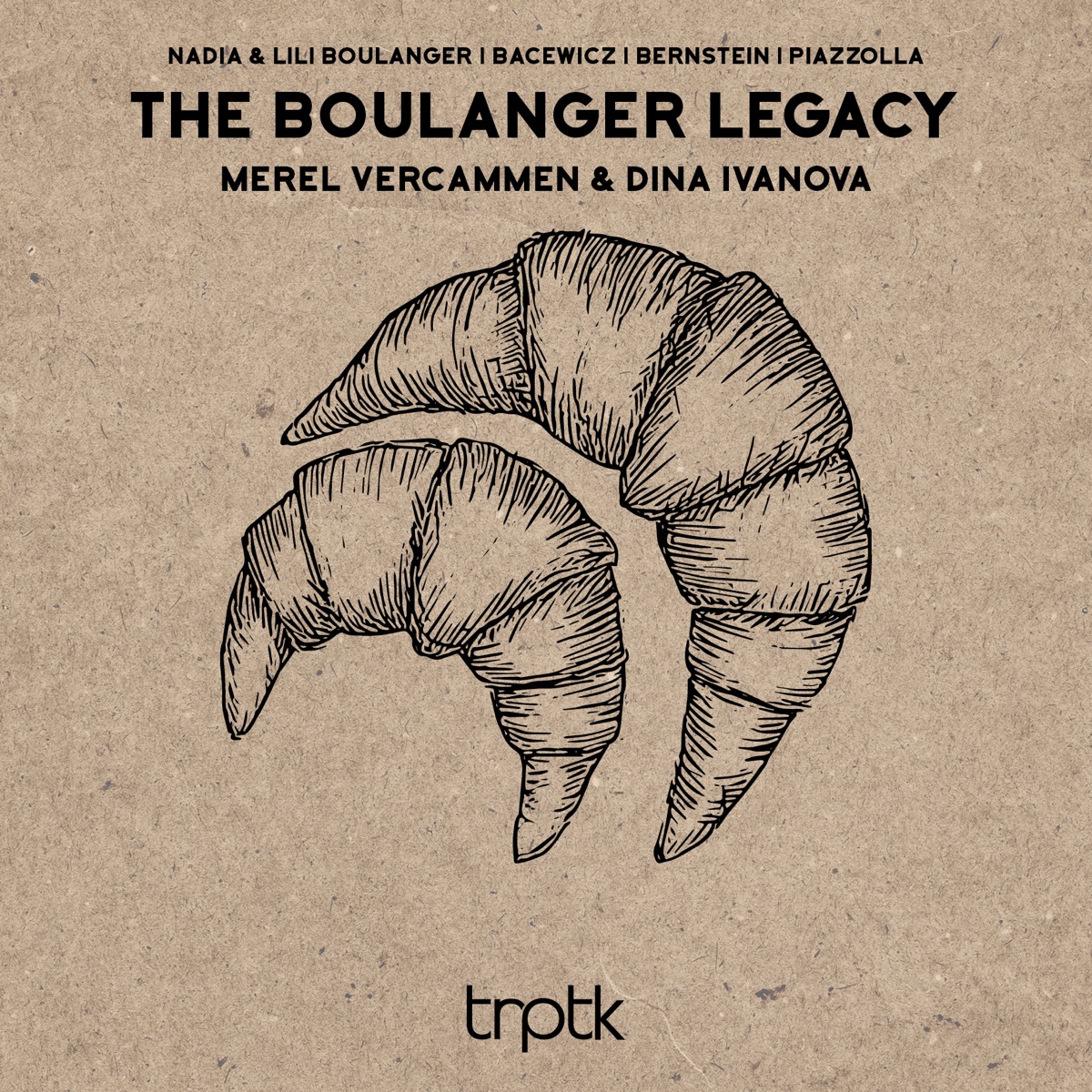 The Boulanger Legacy by Merel Vercammen & Dina Ivanova album cover