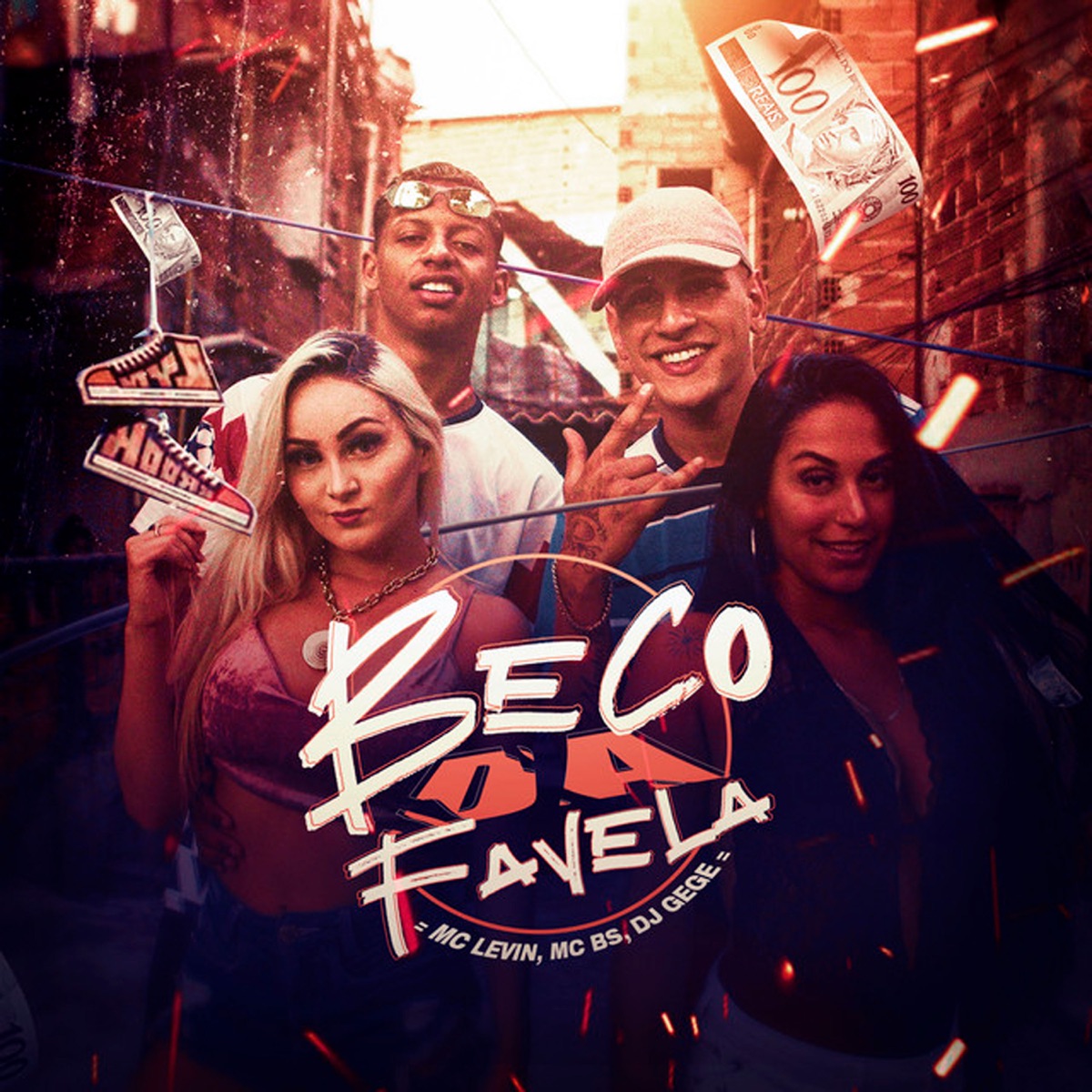 Beco da Favela - Single by Mc BS, MC Levin & DJ Gege album cover