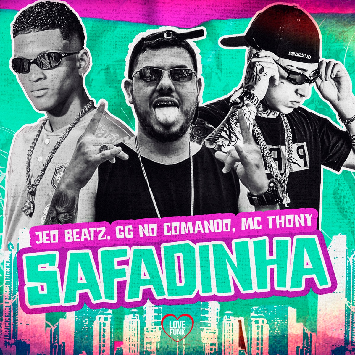 Safadinha (Remix Brega Funk) - Single by Mc Thony & GG No Comando album cover