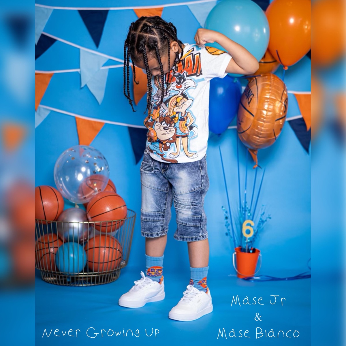 Never Growing Up (feat. Mase Blanco) - Single by Mase Jr album cover