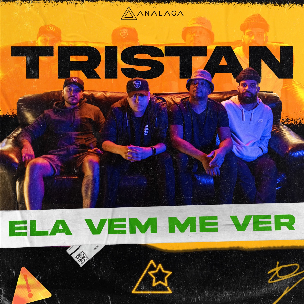Ela Vem Me Ver - Single by ANALAGA & Tristan album cover