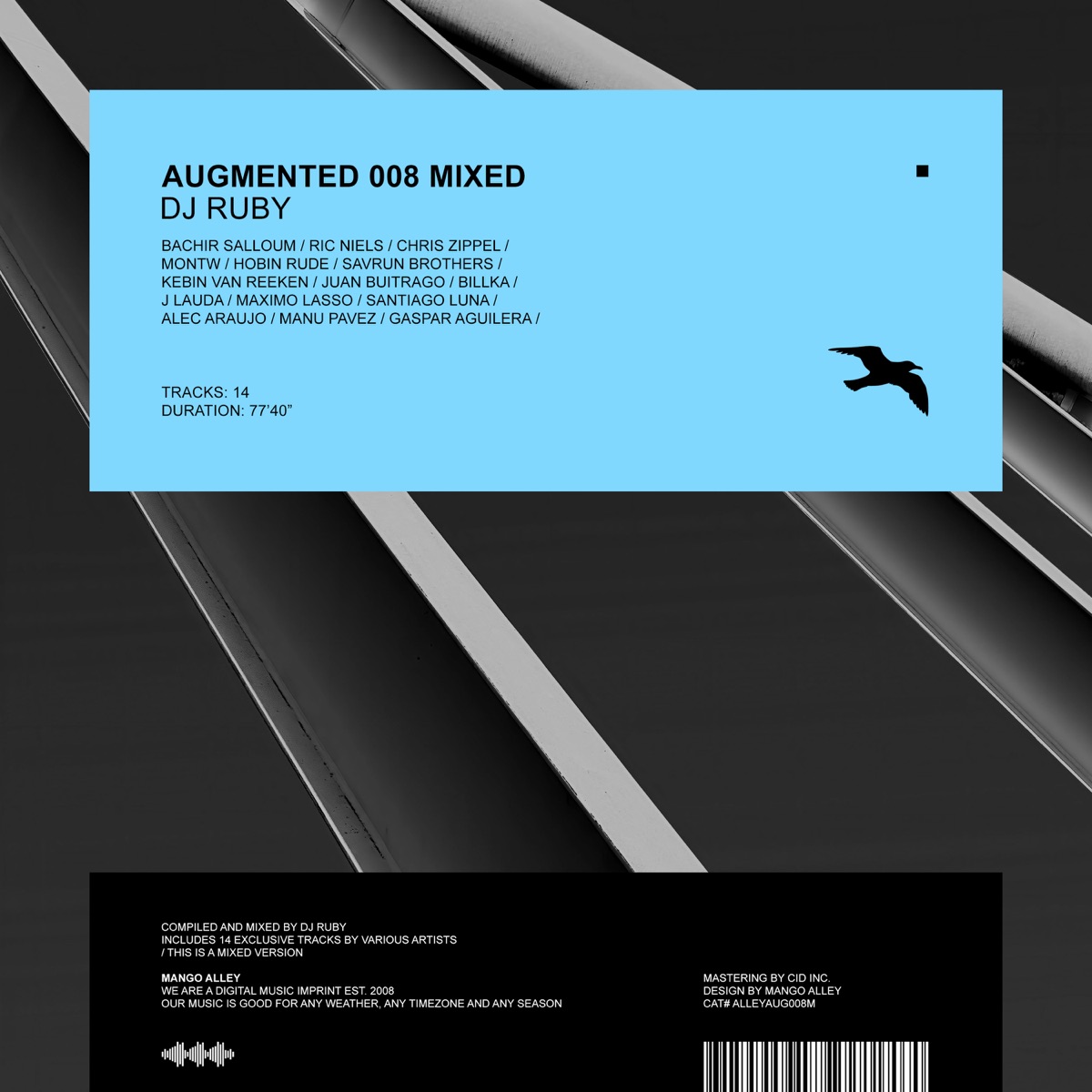 Augmented 008 / DJ Ruby (DJ Mix) by DJ Ruby & Mango Alley album cover