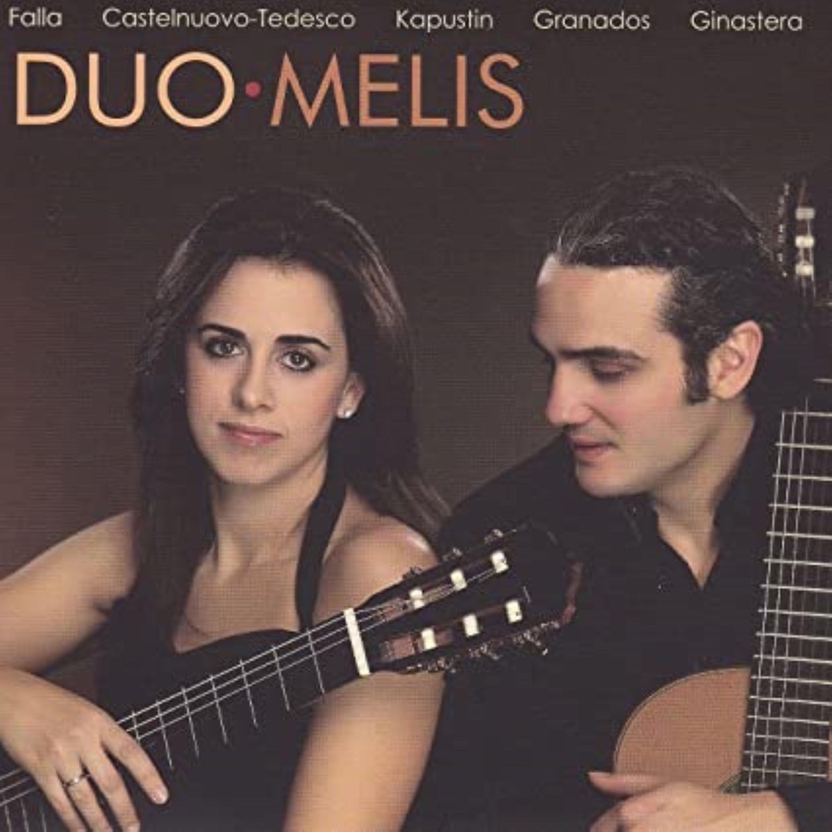 Falla - Tedesco - Kapustin - Granados - Ginastera by Duo Melis album cover