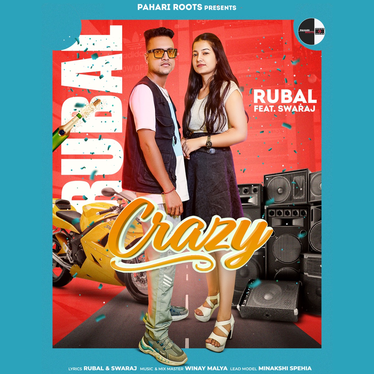 Crazy - Single by Rubal & Swaraj album cover