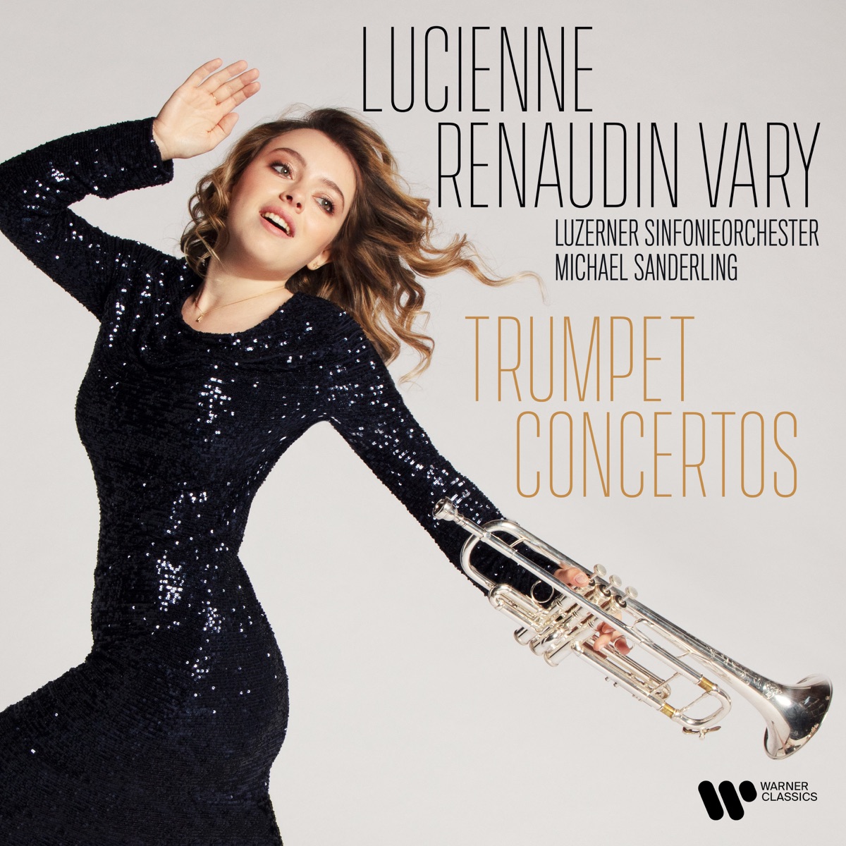 Trumpet Concertos by Michael Sanderling, Luzerner Sinfonieorchester & Lucienne Renaudin Vary album cover