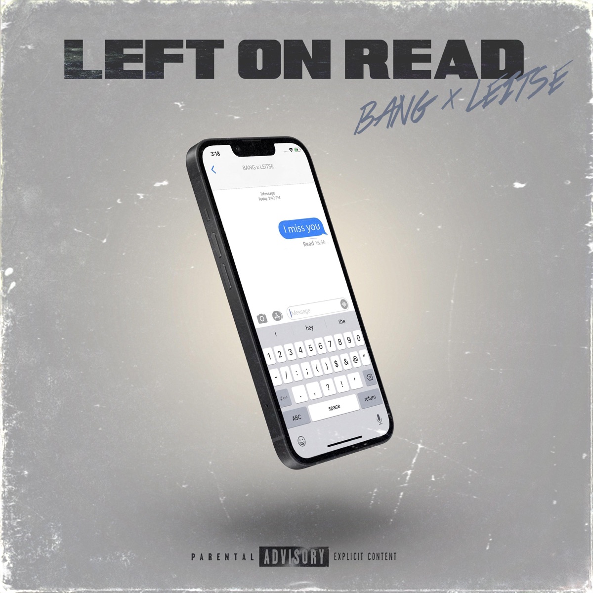 LEFT ON READ (feat. Leitse) - Single by BANG album cover