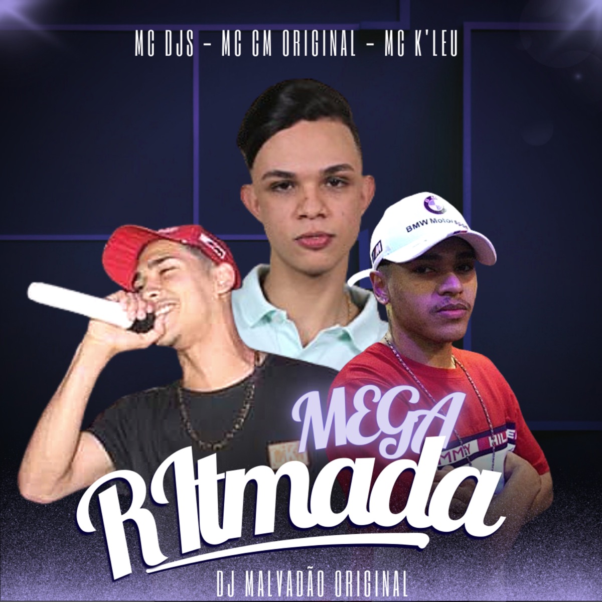 Mega Ritmada - Single by Mc K'Leu, Mc djs, Mc CM Original & Dj Malvadão Original album cover