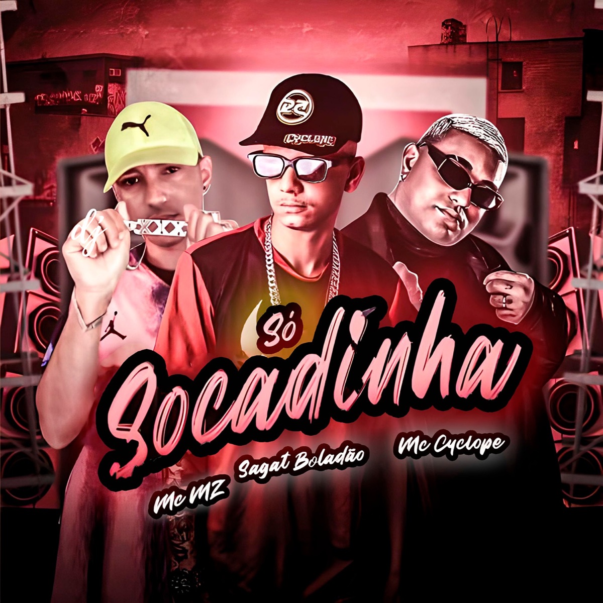 Só Socadinha (Brega Funk) [feat. Mc Cyclope] - Single by Mc MZ & Sagat Boladão album cover