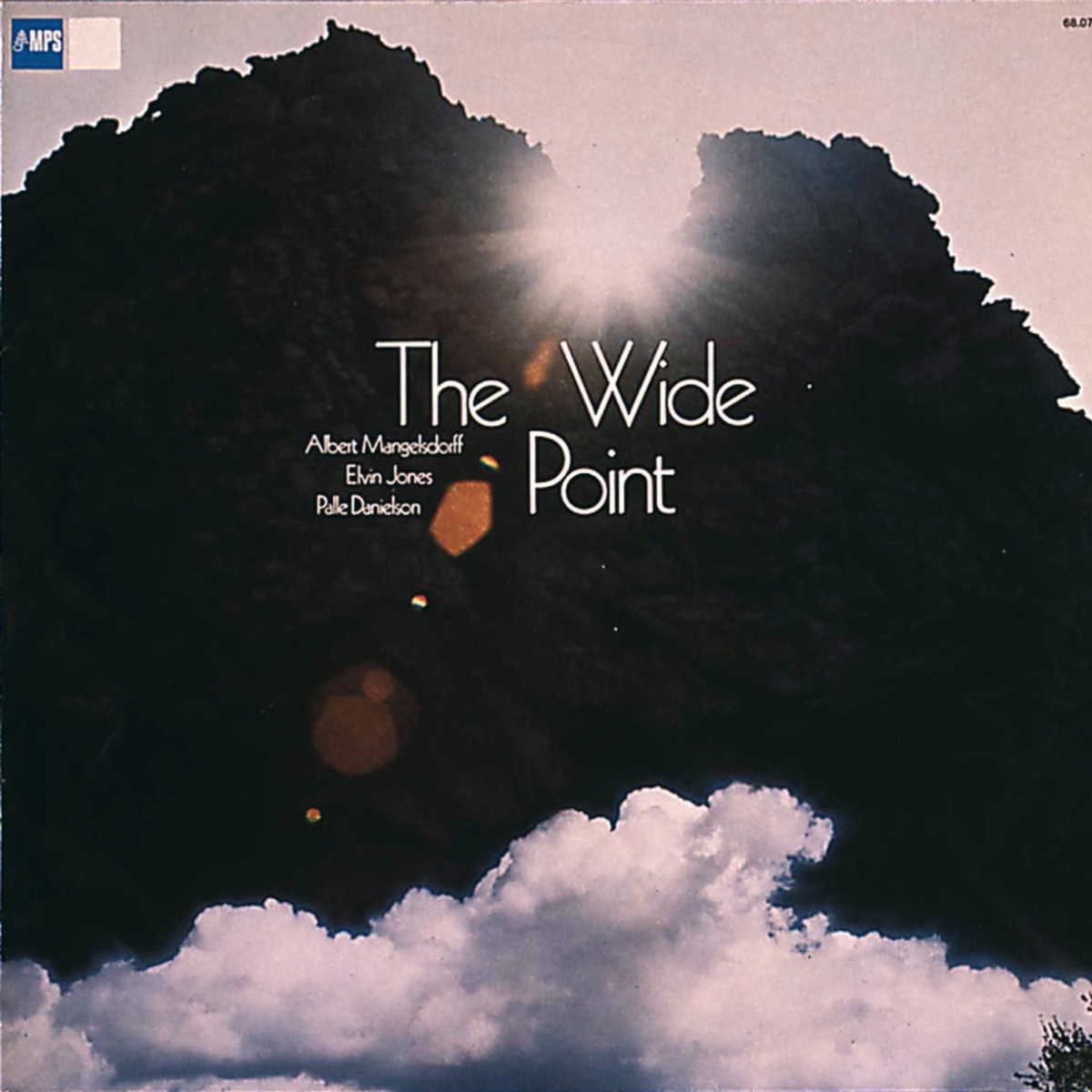The Wide Point by Albert Mangelsdorff, Elvin Jones & Palle Danielsson album cover