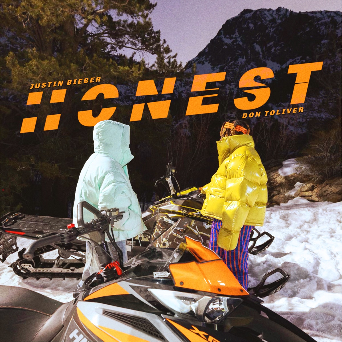Honest (feat. Don Toliver) - Single by Justin Bieber album cover artwork