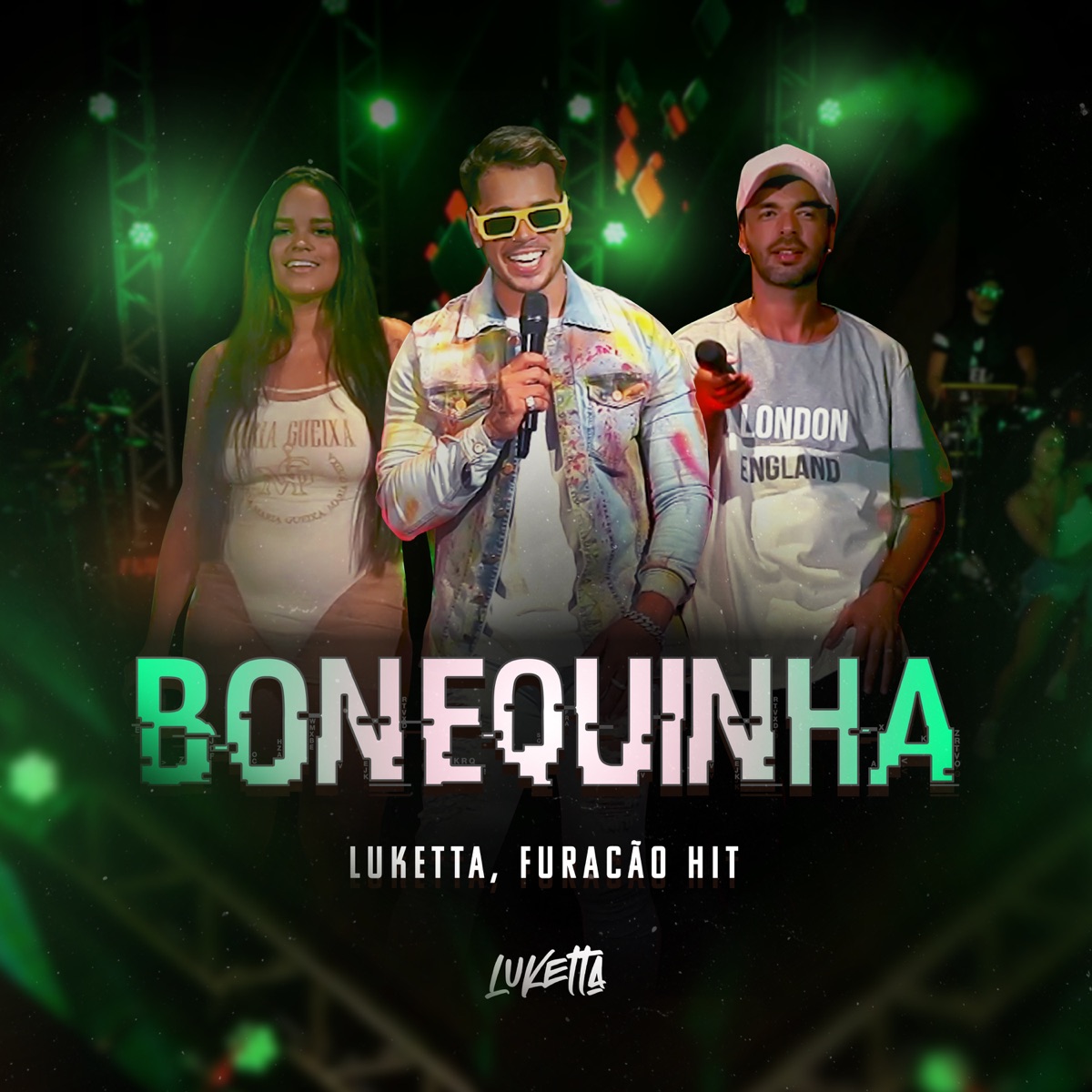 Bonequinha - Single by Luketta & Furacão Hit album cover