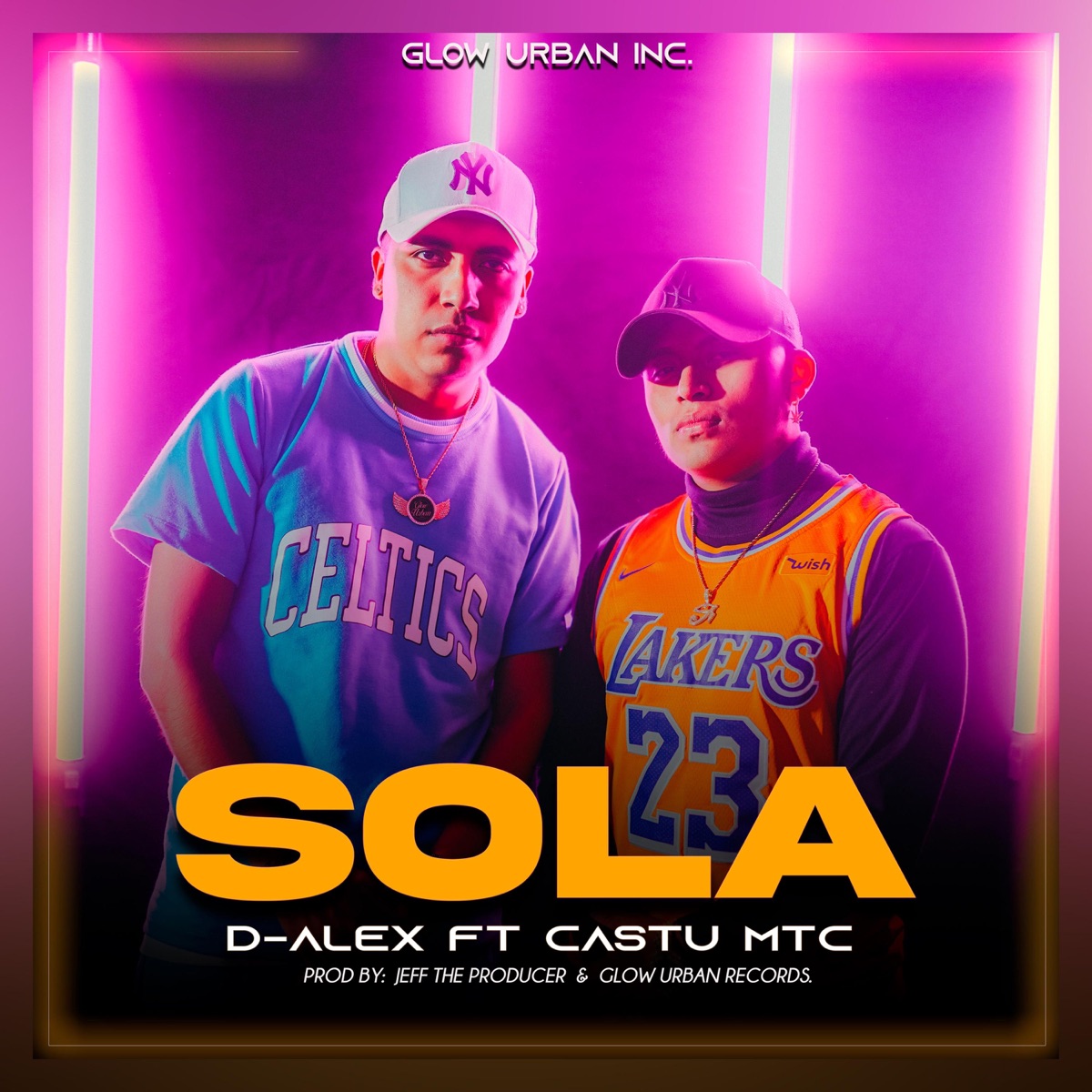 Sola (feat. D-Alex & Castu) - Single by Glow Urban Inc. album cover