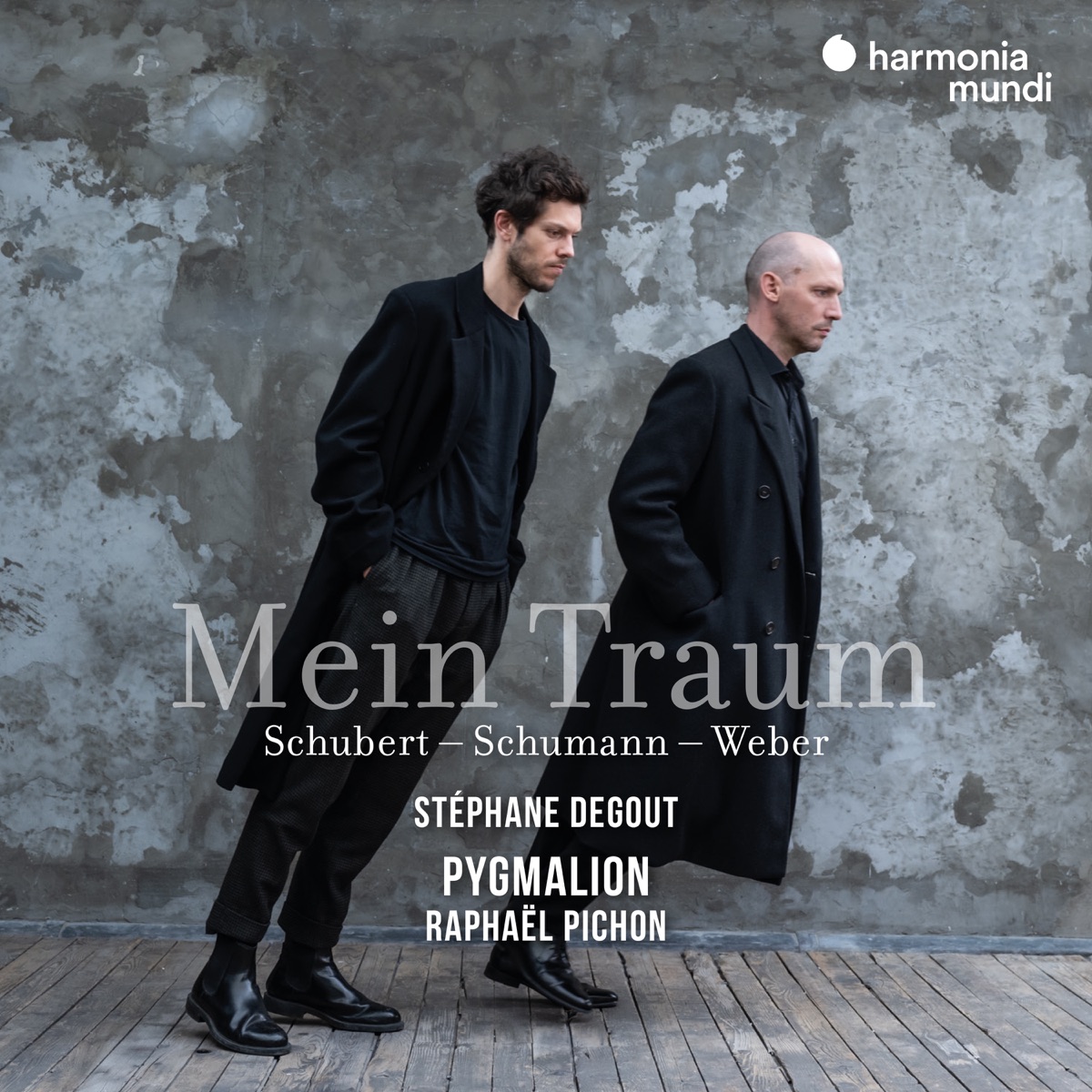 Mein Traum. Schubert, Weber, Schumann by Pygmalion, Raphaël Pichon & Stéphane Degout album cover