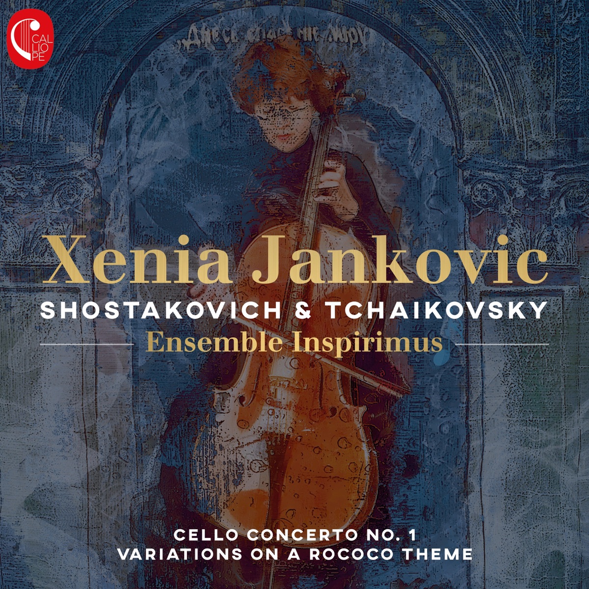 Shostakovich & Tchaikovsky (Arr. for 9 Cellos by Xenia Jankovic) by Xenia Jankovic & Ensemble Inspirimus album cover