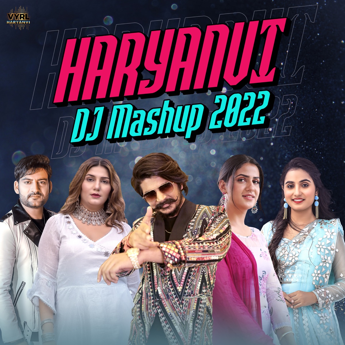Haryanvi DJ Mashup 2022 - EP by Sunix Thakor, DJ Harsh, Sapna Choudhary, Pranjal Dahiya, Renuka Panwar, Gulzaar Chhaniwala, Ajay Hooda, Ruchika Jangid & Kanchan Nagar album cover