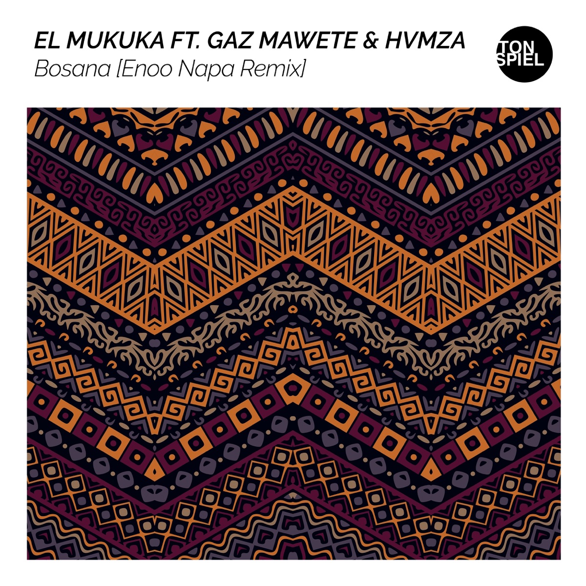 Bosana (feat. Gaz Mawete & HVMZA) [Enoo Napa Remix] - Single by El Mukuka album cover