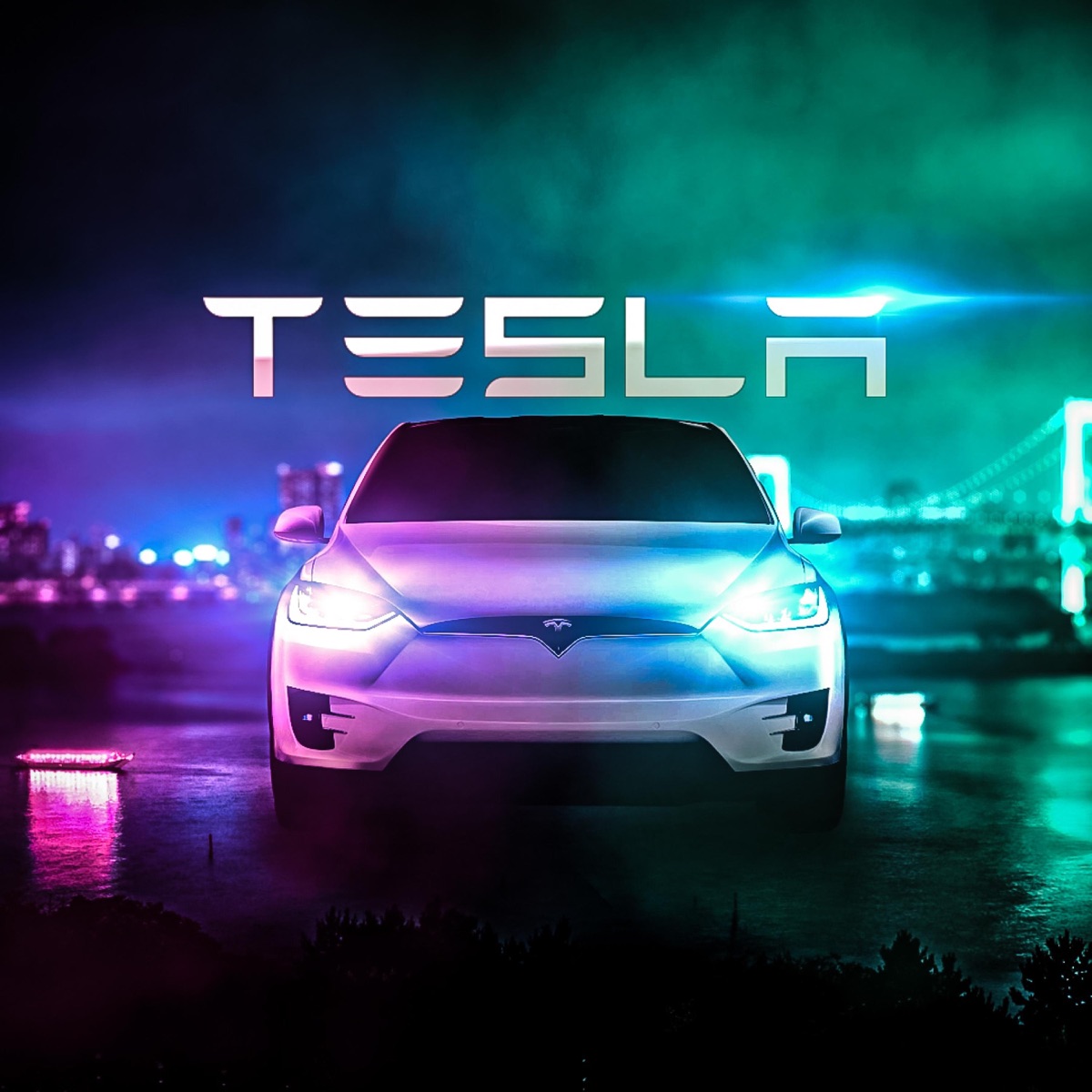 TESLA (feat. 808 Ander) - Single by Goodrum album cover