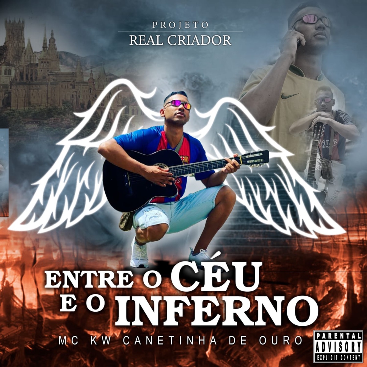 Real Criador (feat. Double.B ofc) - Single by MC KW Canetinha de Ouro album cover