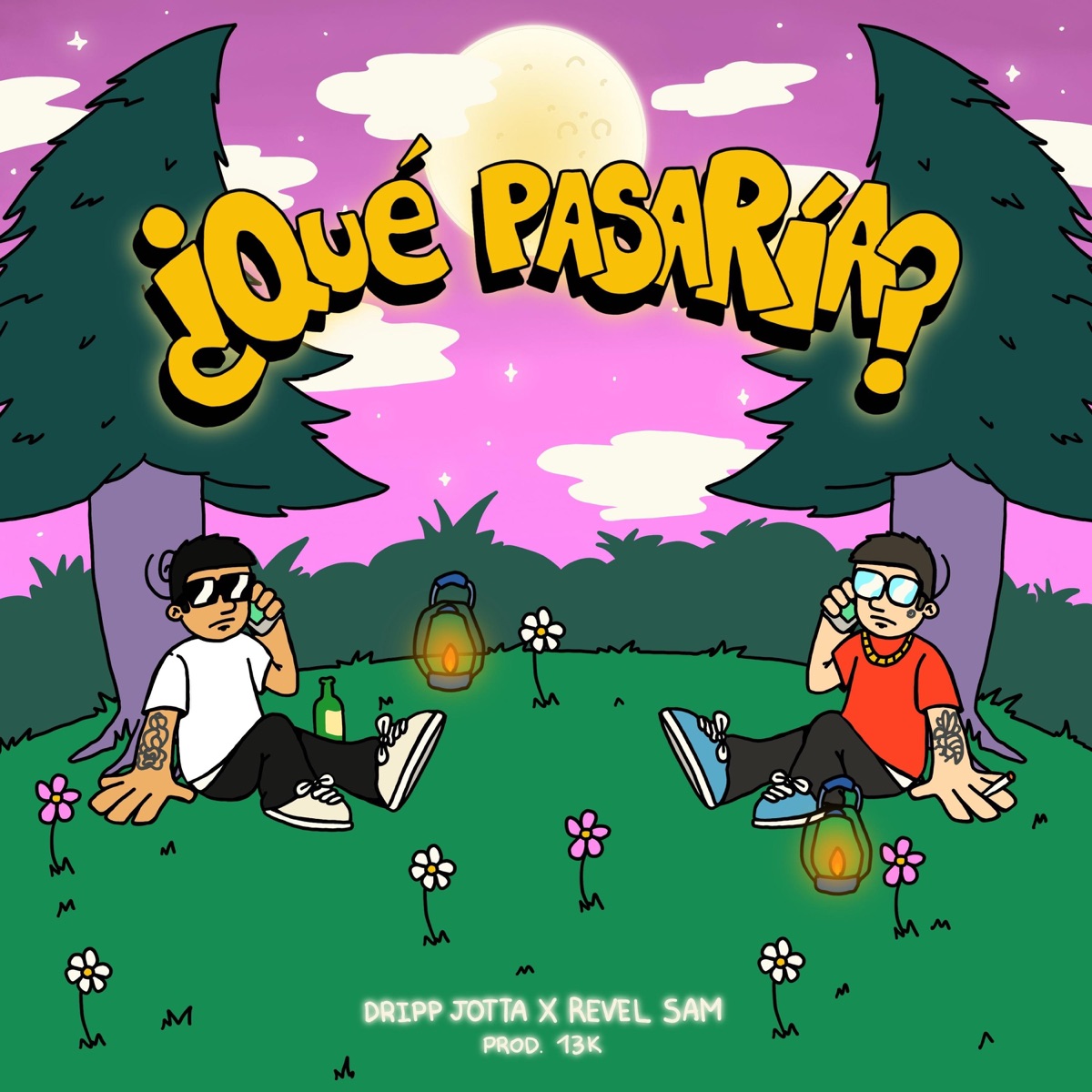 Qué Pasaría? - Single by Dripp Jotta, Revel Sam & 13k album cover