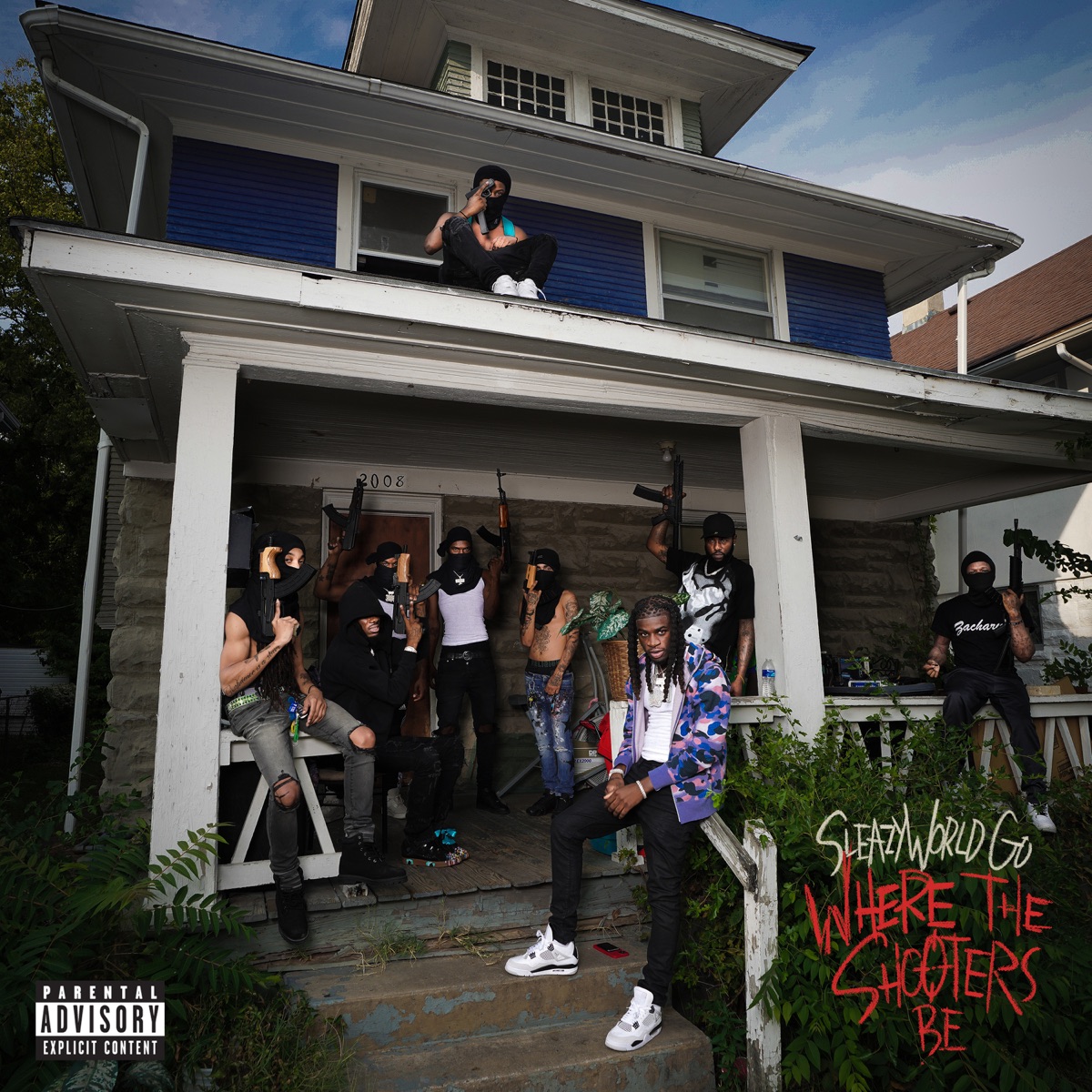 Where The Shooters Be by SleazyWorld Go album cover