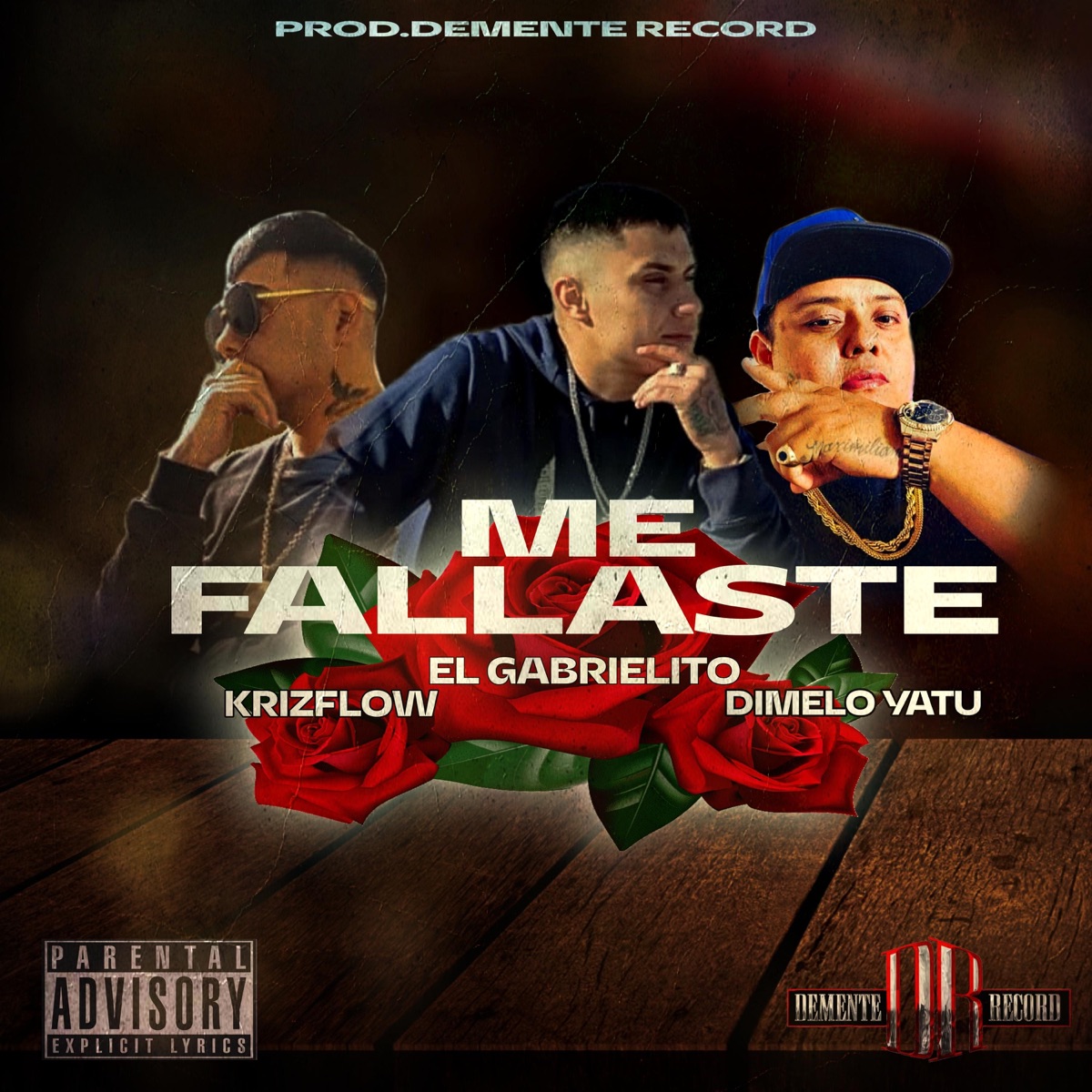 ME FALLASTE (feat. KrizFlow & Dimelo Yatu) - Single by el gabrielito album cover