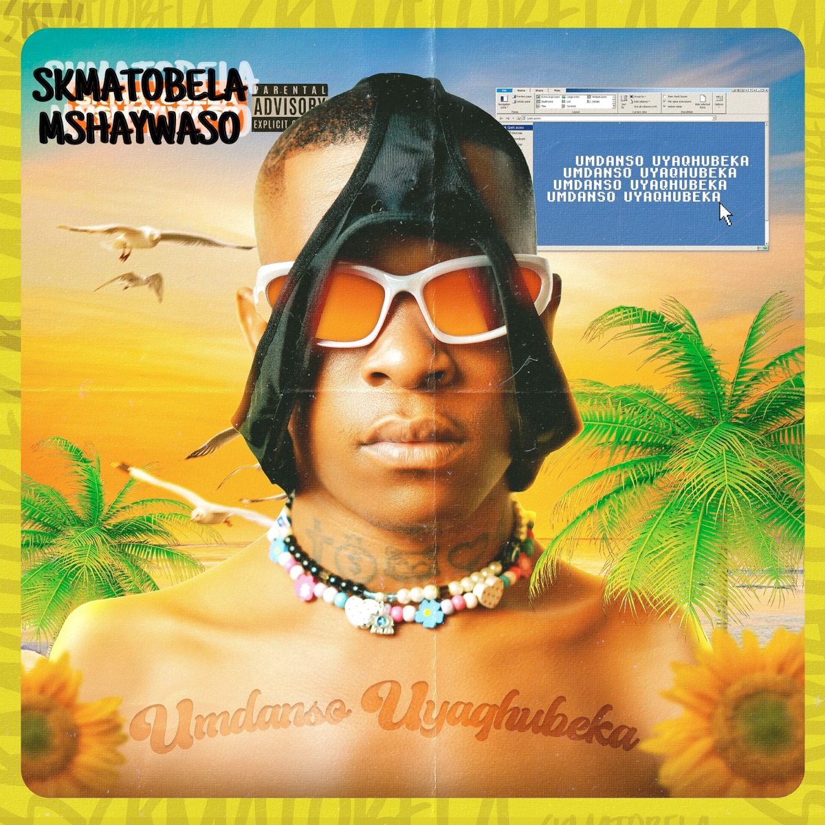 Umdanso Uyaqhubeka by SKMATOBELA MSHAYWASO album cover