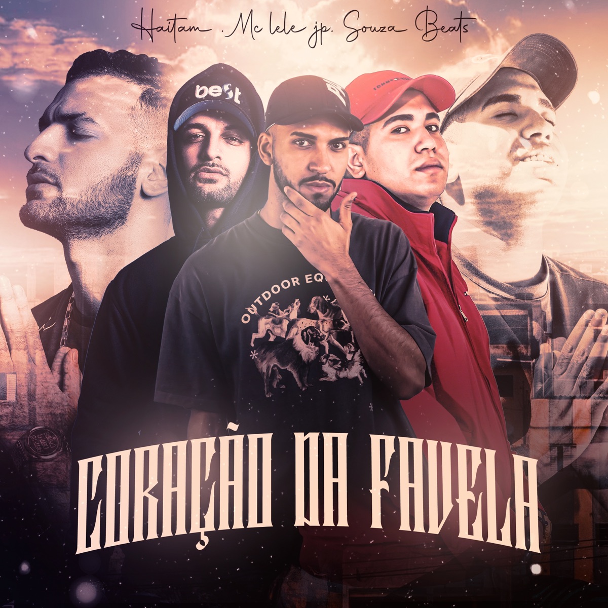 Coração da Favela - Single by Haitam, Mc Lele JP & SouzaBeats album cover
