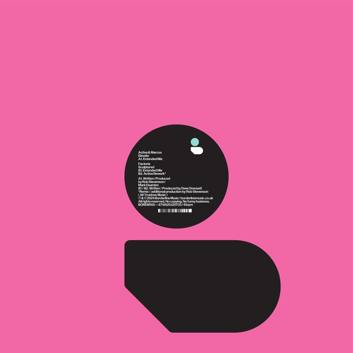 Borderline 100 - Single by Activa, Marcos & Factoria album cover