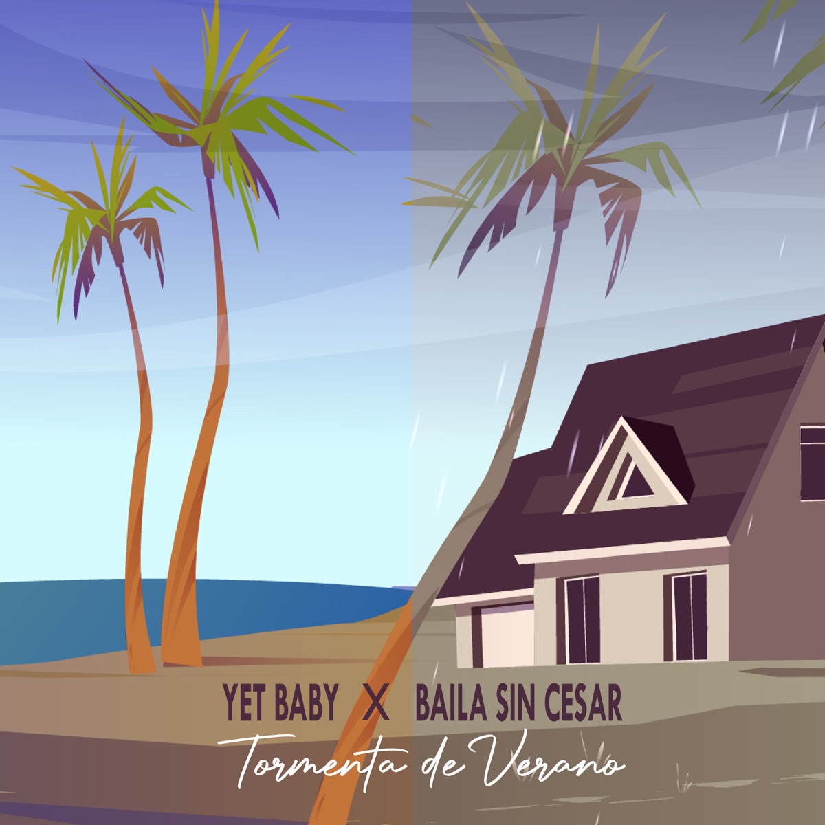 Tormenta de verano - Single by YetBaby & Baila Sin Cesar album cover