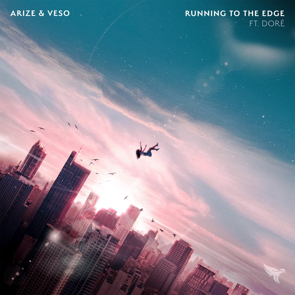 Running to the Edge - Single by Arize & Veso album cover
