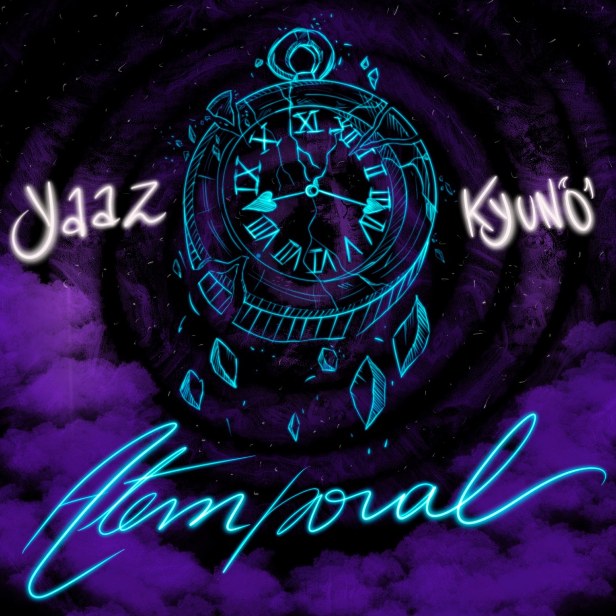 Atemporal (feat. Kyuno) - Single by Yaaz album cover
