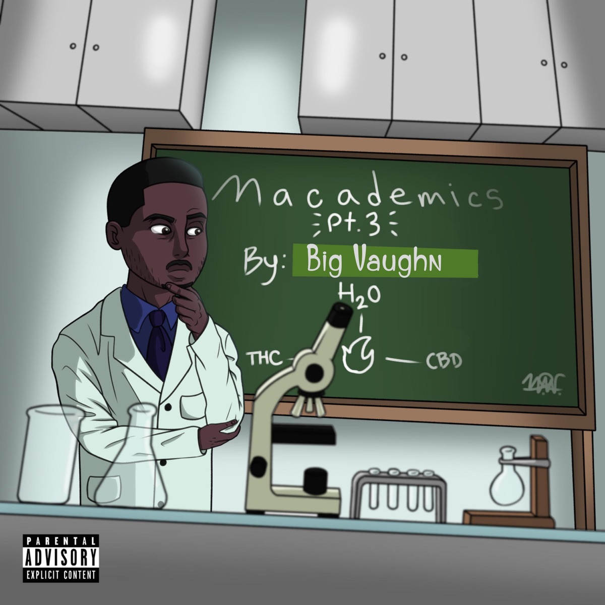 Macademics, Pt. 3 by Big Vaughn album cover