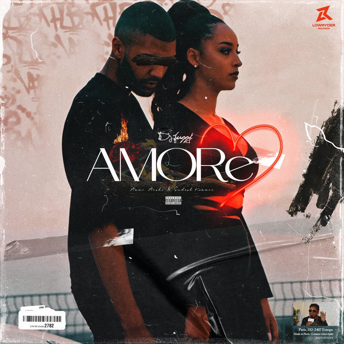 Amore (feat. Amar Arshi & Sudesh Kumari) - Single by DJ Juggy album cover